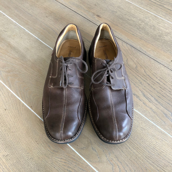 *J&M Brown Sheep Skin Leather Brown Derby Shoe main image 6